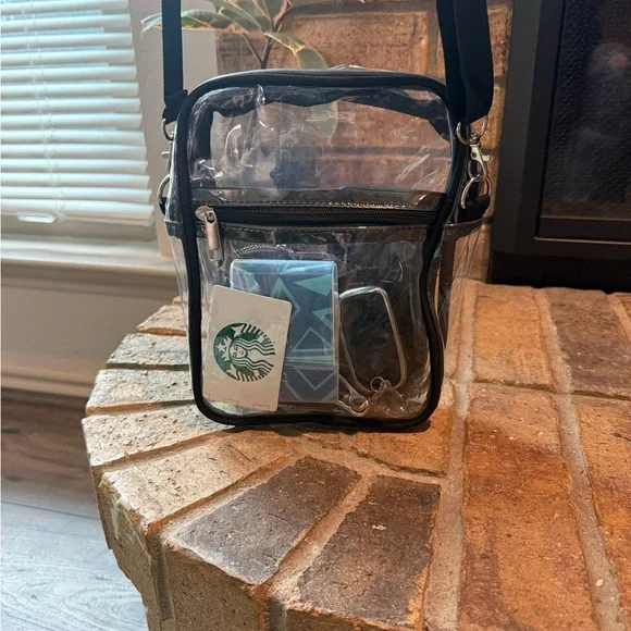 Clear Stadium Crossbody Bag - Picture 3 of 11